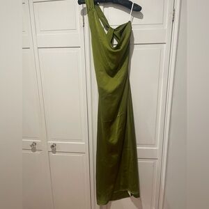 Never worn Commense Asymmetrical Backless Slim Dress